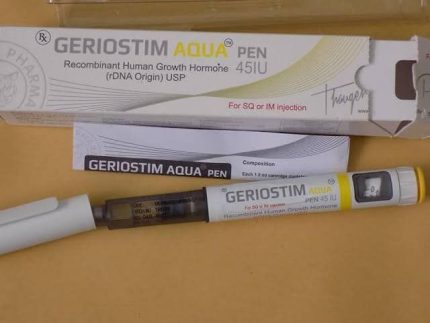 buy Geriostim Aqua Pen 45 iu Pen online